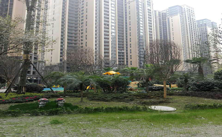 温江洲际亚洲湾地暖安装案例